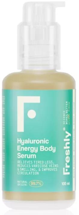 Freshly Cosmetics Sérum Corps Énergie Hyaluronique 100 ml