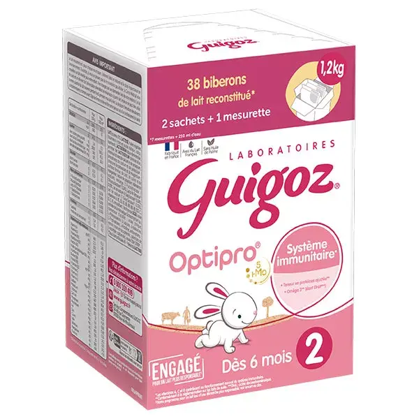 Guigoz® Infant Milk 2nd Age +6m 1200g