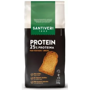 Santiveri Protein Toast Bread 25% Protein 240 gr