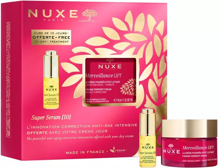 Nuxe Merveillance Expert Lift-Firmness Cream 50 ml + Super Serum 10 5 ml