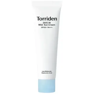 Torriden Dive-In Creme Solar com Ácido Hialurônico FPS50 PA++++ 60 ml