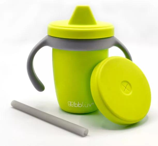 Gobelet en silicone Bblüv Küp citron vert