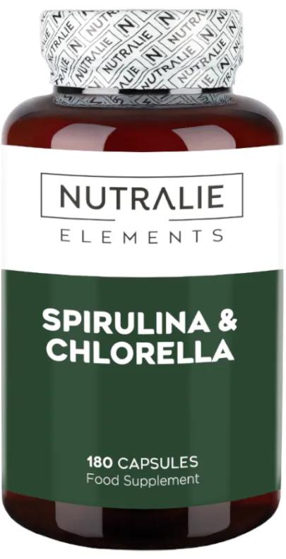 Nutralie Spiruline & Chlorelle 180 Gélules