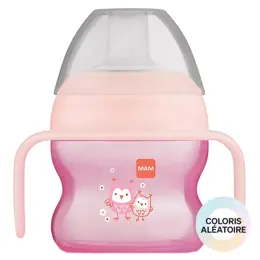 MAM Tasse à Bec Silicone Souple + Anses 6+ mois 150ml