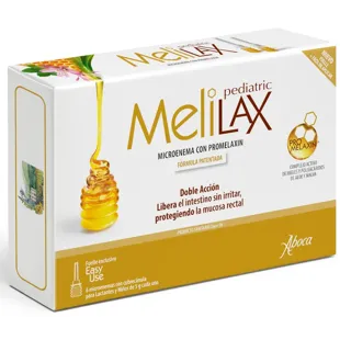 Aboca Melilax Pediatric Constipation 6 Microenemas 