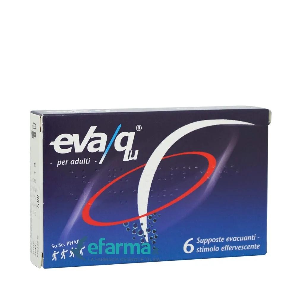 Eva/Qu Supposte Evacuanti Stimolo Effervescente 6 Supposte