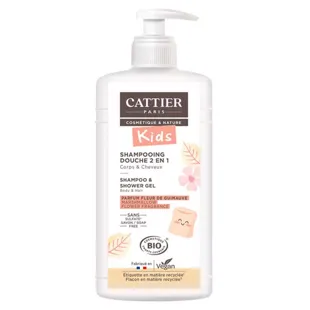 Cattier Kids Shampoo Doccia 2 in 1 Marshmallow Bio 500ml