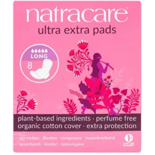 Natracare Ultra Extra Long Compress 8 units
