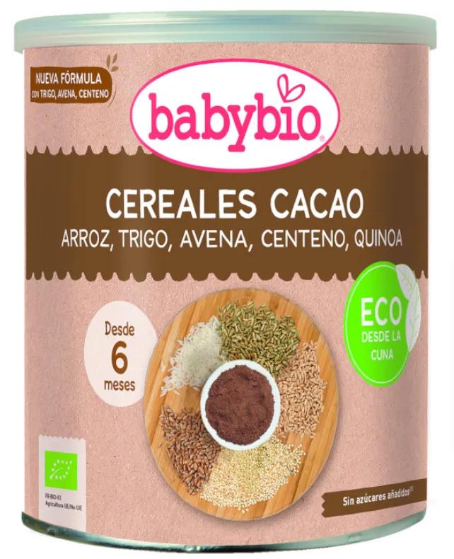 BabyBio Kakao- und Quinoa-Getreidepulver 220 gr
