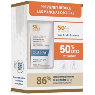 Ducray Melascreen Light Cream SPF50+ Duplo 2 x 40ml