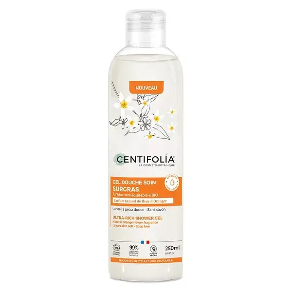 Centifolia Organic Orange Blossom Surgras Shower Gel 250ml