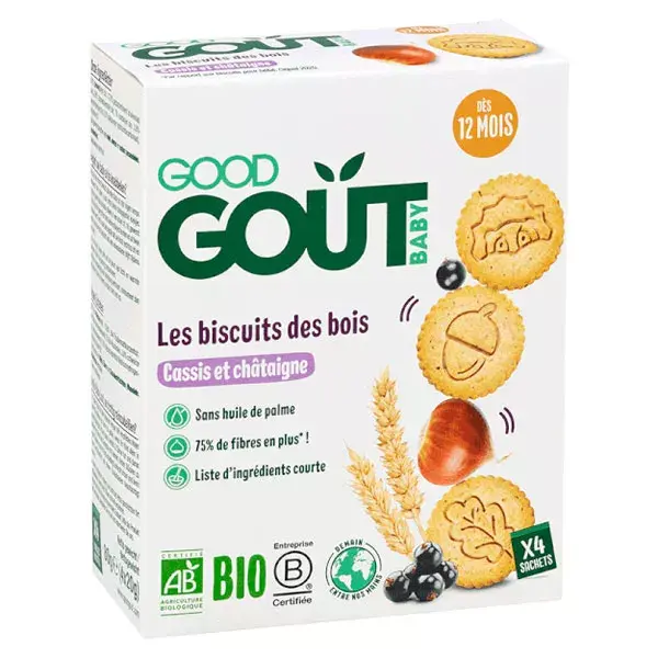 Good Goût Biscuit des Bois +12m Organic 80g