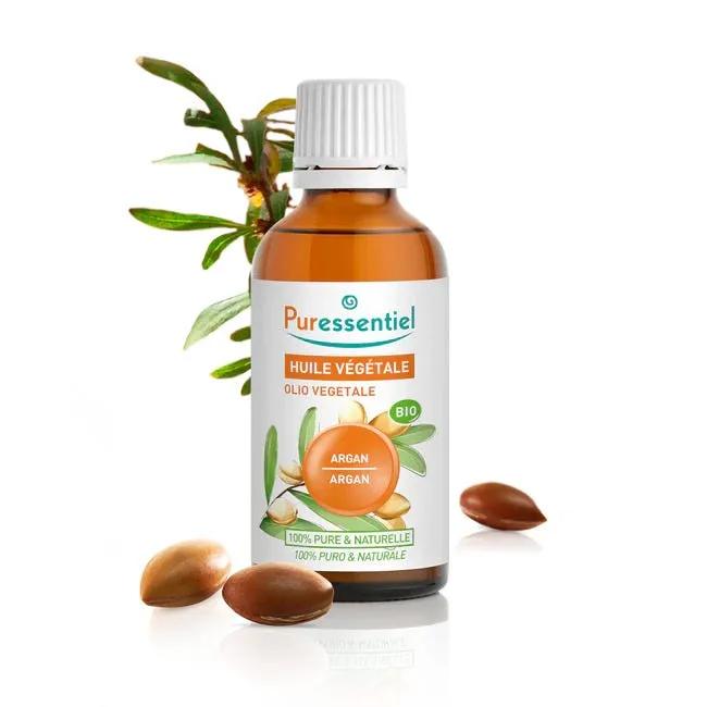 Puressentiel Olio Vegetale di Argan Bio per Capelli Fragili e Pelle Secca 50 ml