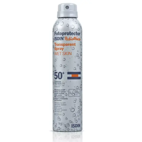 Los fotoprotectores ISDIN Pediatrics Spray transparente SPF50 + 200ml