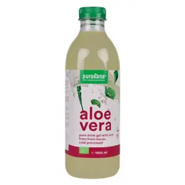 Purasana Gel Avec Pulpe Aloe Vera Bio 1L