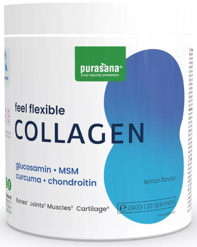 Purasana Feel Flexibles Zitronenkollagen 240 gr