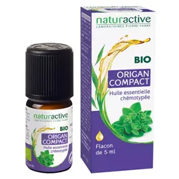 Naturactive Huile Essentielle Bio Origan Compact 5ml