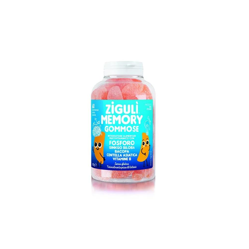 Zigulì Memory Integratore Multivitaminico con Fosforo 60 Gommose