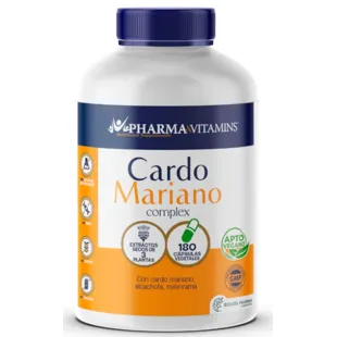 Pharma&amp;Vitamins Mariendistel-Komplex 180 Gemüsekapseln