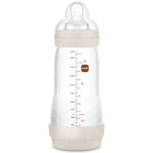 MAM Easy Start Anti-Colic Flasche Fast Flow Neutral Matte +4m 320 ml