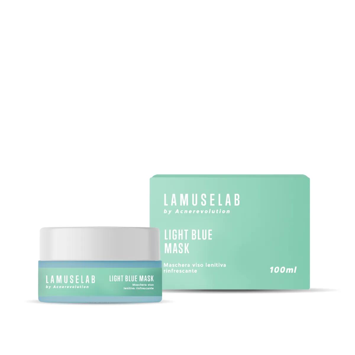 LAMUSELAB LIGHT BLU MASK Maschera Lenitiva Rinfrescante 100 ml