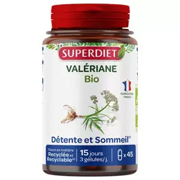 Superdiet Valériane Bio 45 gélules