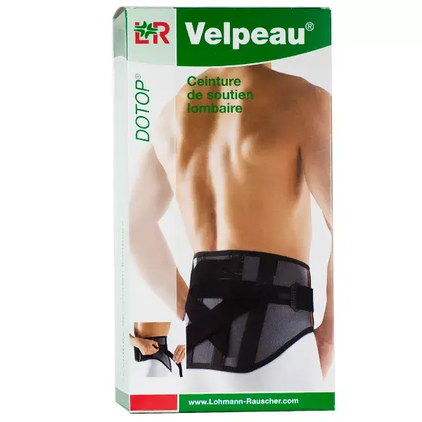 L R Velpeau dotop ceinture de soutien lombaire T1