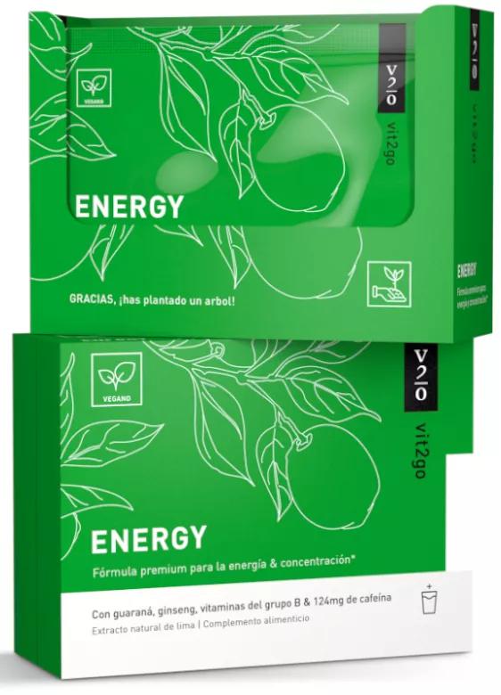 Vit2go Énergie Enveloppes 10x10 gr