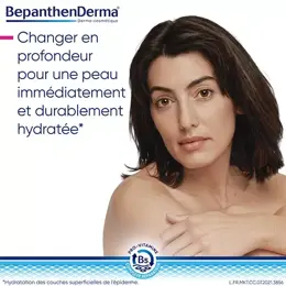 BepanthenDerma® Crème Riche Réparatrice Corps Peaux Sèches et Sensibles 400ml