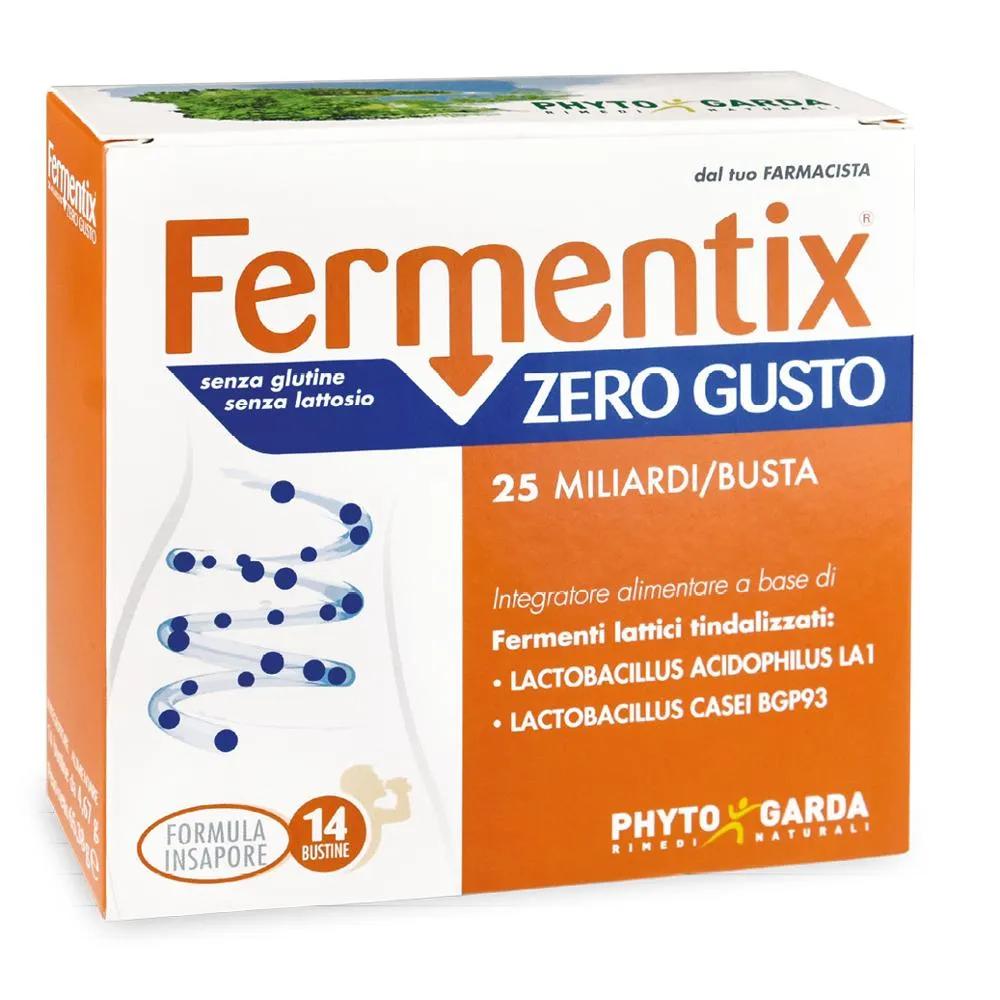 Phyto Garda Fermentix Zero Gusto 25 Miliardi Integratore Fermenti Lattici 14 Bustine