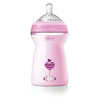 Chicco Biberon Natural Feeling 6M+ Girl 330 ml