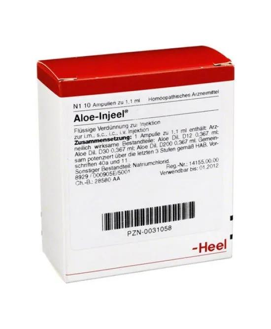 Guna Heel Aloe-Injeel Medicinale Omeopatico 10 Fiale