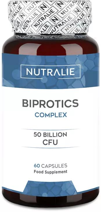 Nutralie Biprotics Complex Probióticos Intestinales 60 Cápsulas