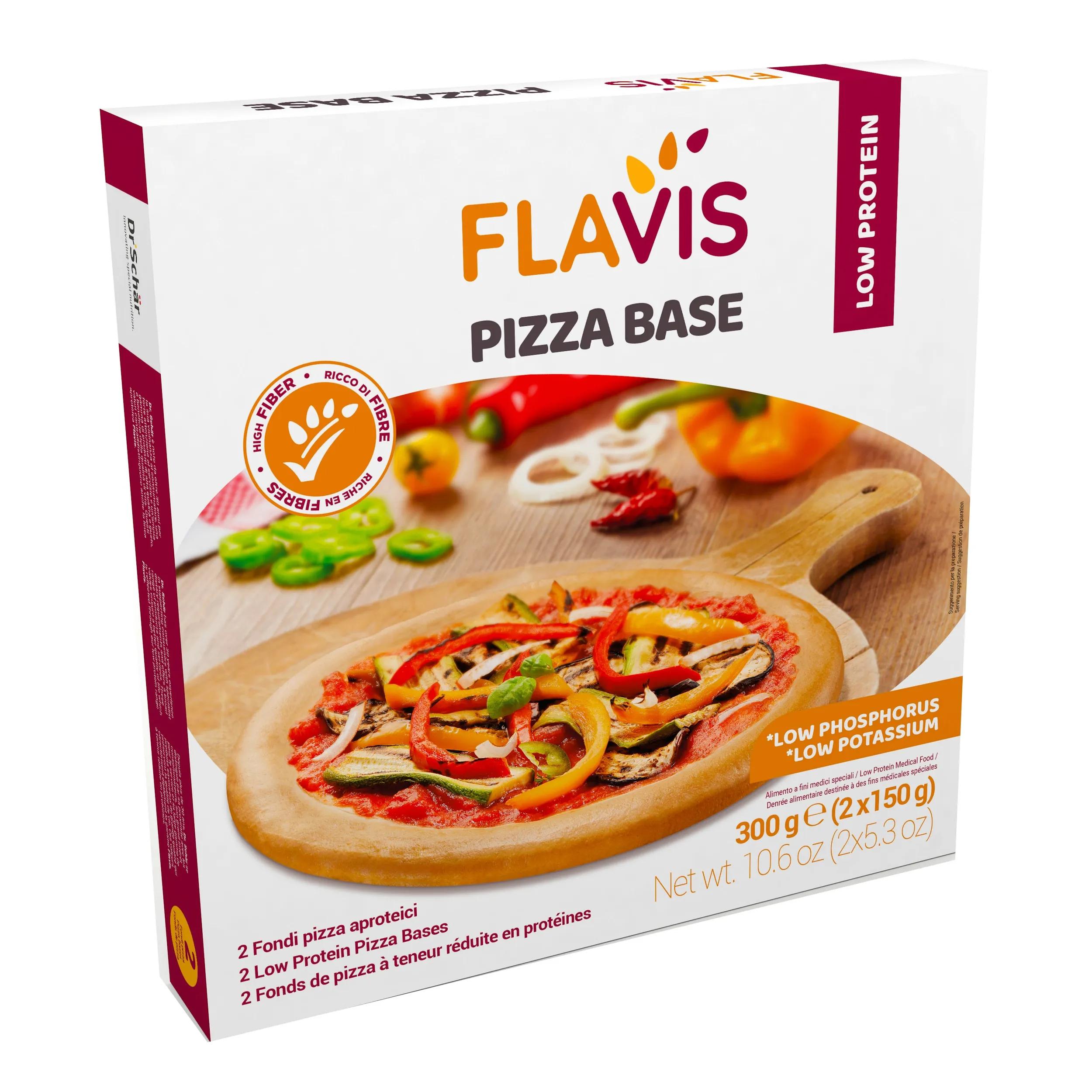 Flavis Base di Pizza Aproteica 2x150 g