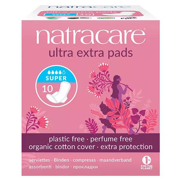 Natracare Compresas Ultra Extra Super 10 unidades 