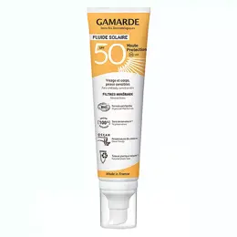 Gamarde Solaire Fluide Haute Protection SPF50 Bio 100ml