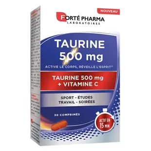 Forté Pharma Taurina 500 mg Vitamina C Azione Energetica 15 min 30 compresse