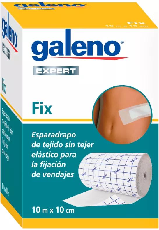 Galeno Expert Fix Esparadrapo de Tejido sin Tejer Elástico  Recortable 10m x 10 cm