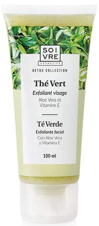 Soivre Groene Thee Gezichtsscrub 100 ml