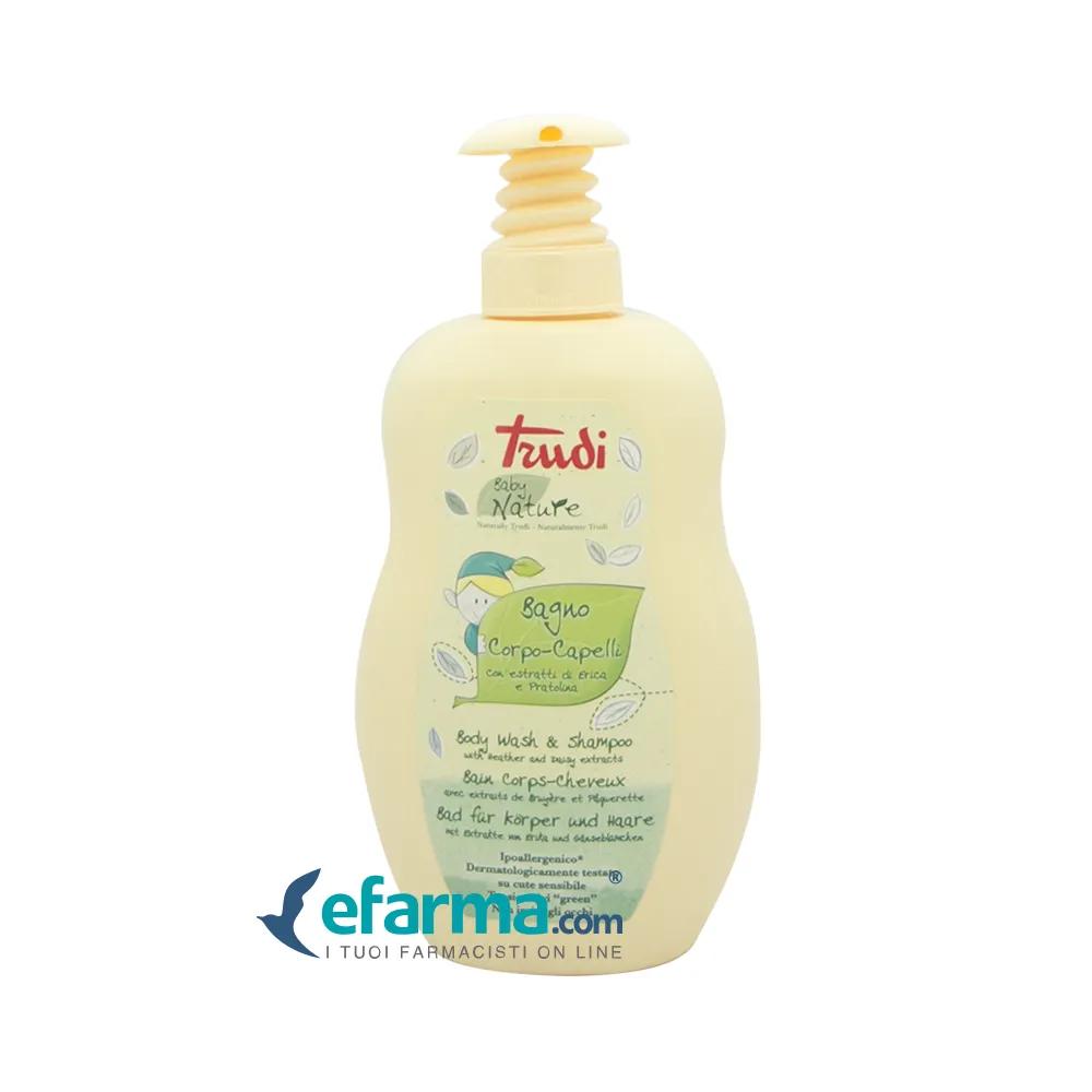 Trudi Baby Nature Bagno Detergente Protettivo Corpo Capelli 400 ml