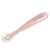 Béaba Repas Cuillère Silicone 1er Âge Rose