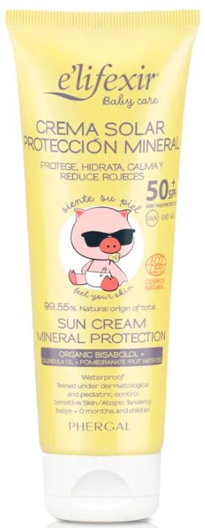 Mineralische Sonnencreme SPF50+ Elilifexir Eco Baby Care 100ml