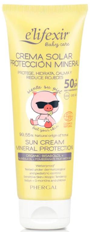 Mineral SUN cream SPF50 Elifexir Eco child care 0 ml