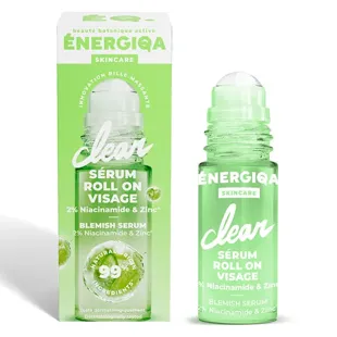 Energiqa Roll-On Clear Serum - Anti-imperfezioni - Niacinamide - 30 ml
