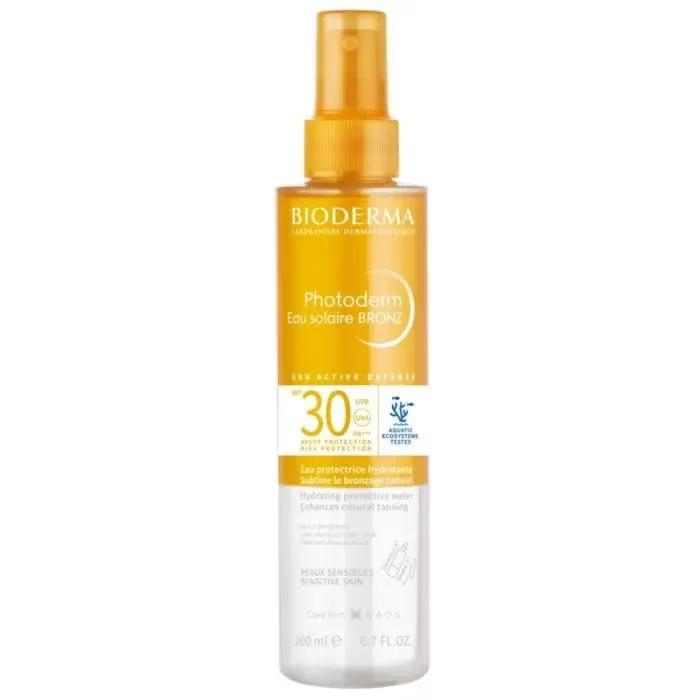 Bioderma Photoderm Eau Solair Bronz SPF 30 Acqua Solare Abbronzante 200 ml