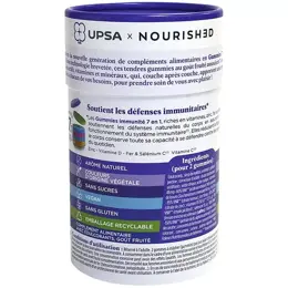 UPSA x Nourished Gummies 7 en 1 Immunité 30 gummies