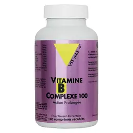 Vit'all+ VITAMINES B COMPLEXE 100 Action Prolongée 30 comprimés sécables