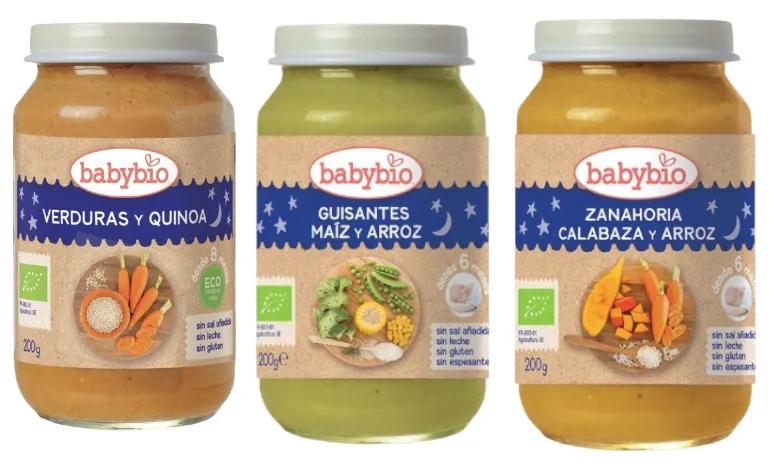 Imagen de Babybio Menú Tarritos Buenas Noches +6m 3x200 gr