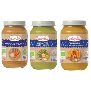 Babybio Good Night Jars Menu +6m 3x200 gr
