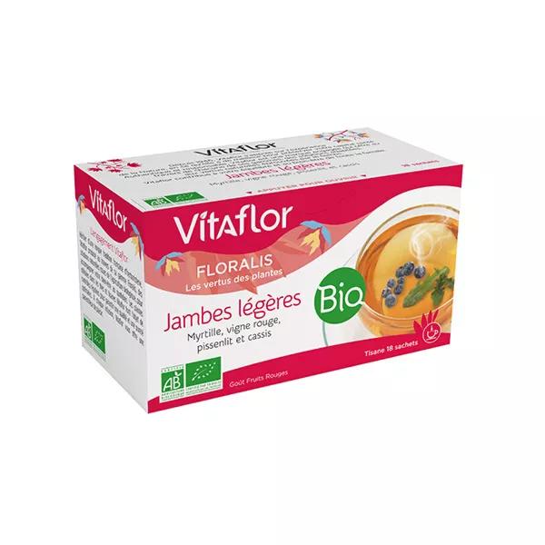 Las piernas de t orgnico Vitaflor luz 18 sobres
